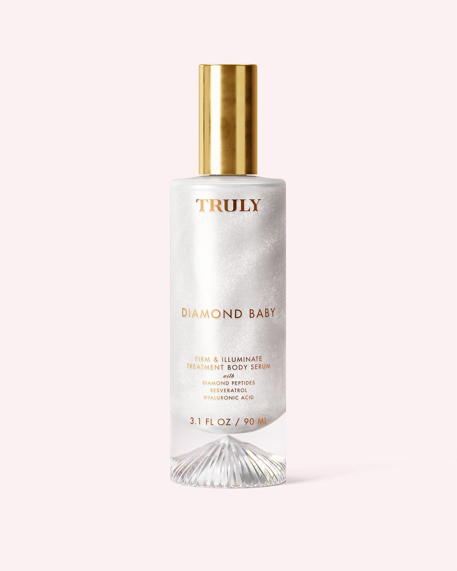$44MSRP Truly Diamond Baby Firm & Illuminate Treatment Body Serum W/Diamond Peptides, Resveratrol, + Hyaluronic Acid - Thumbnail 2