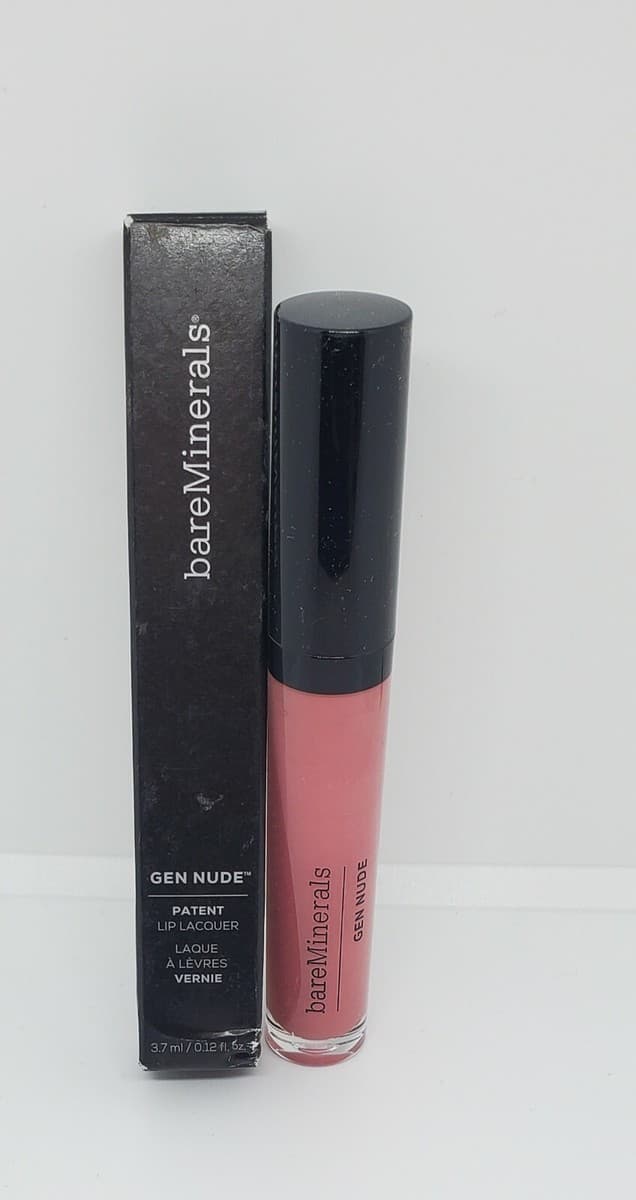 $24MSRP Bareminerals Gen Nude Patent Lip Lacquer- AMBER - Thumbnail 6