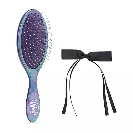 Wet Brush Wickedly Beautiful Original Detangler Hair Brush & Satin Bow Set  Elphaba - Thumbnail 2