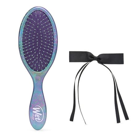 Wet Brush Wickedly Beautiful Original Detangler Hair Brush & Satin Bow Set  Elphaba - Thumbnail 4