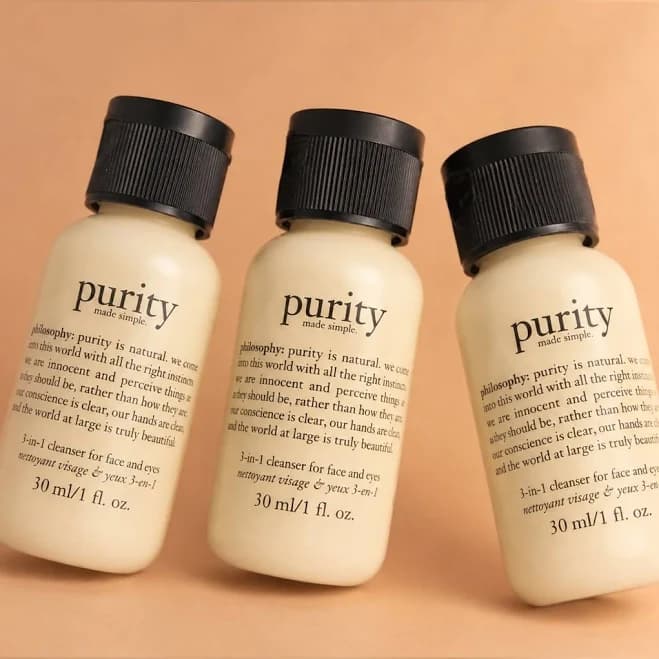 Philosophy Purity Made Simple 3-in-1 Cleanser 1 Oz.Travel Size - Thumbnail 8