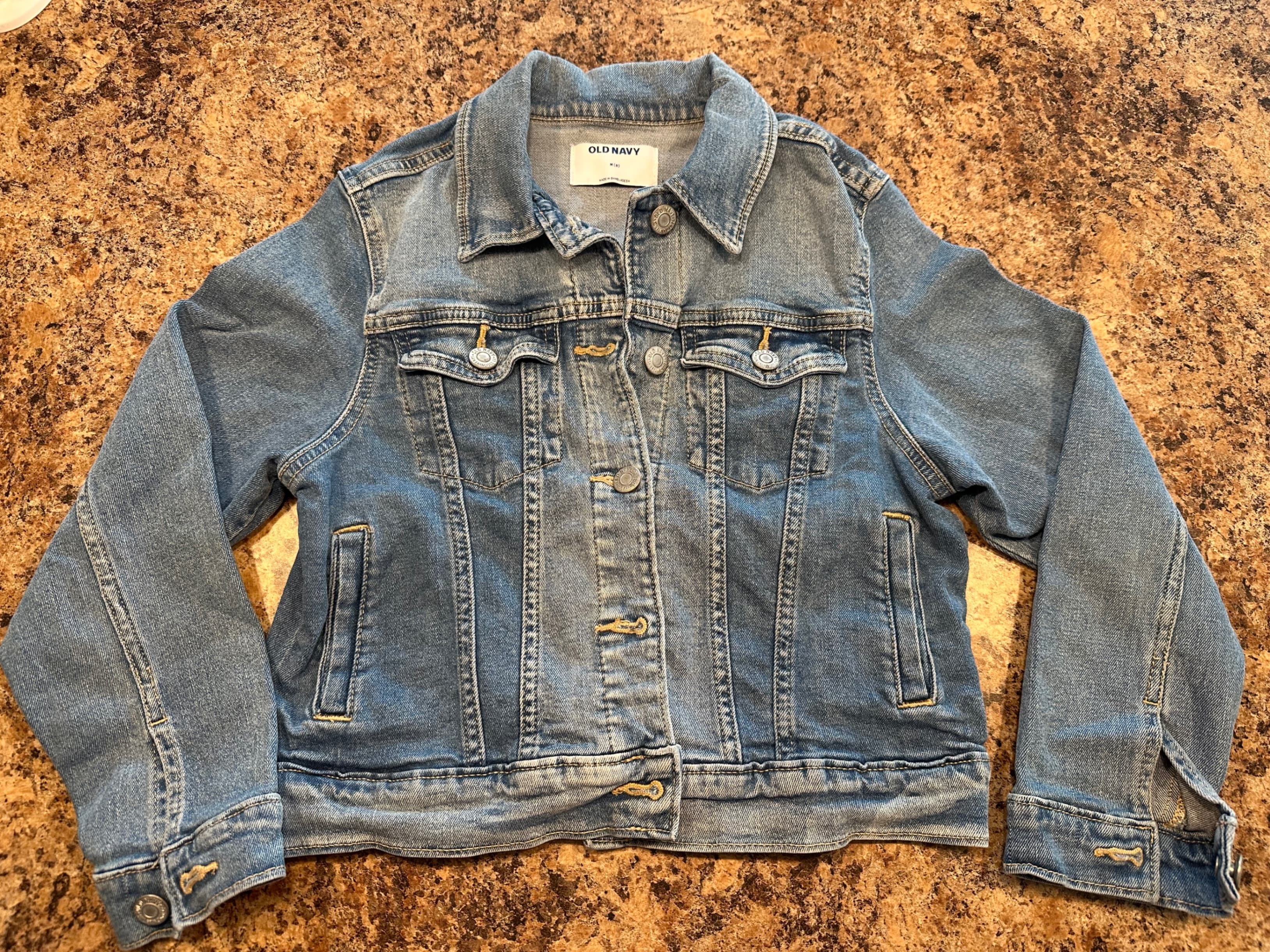 Old Navy Girls Denim Jacket Size XL - Thumbnail 2