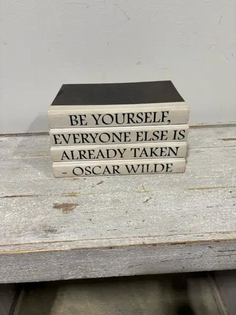 Set of 4 Blood Atonement "Be Yourself, Everyone Else Is Taken" Book Set