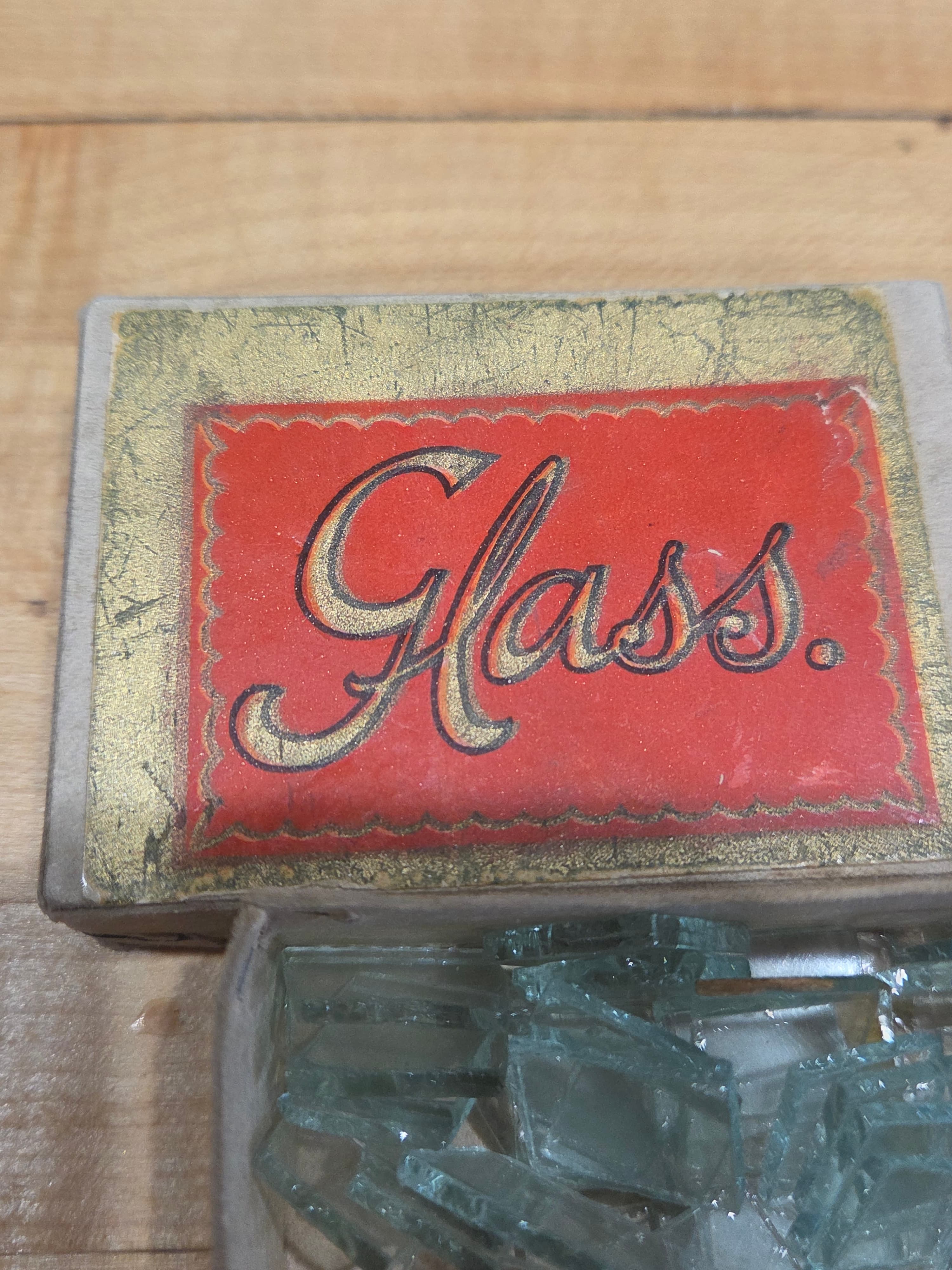 Vintage Microscope Cover Glass Slips 1 Box Tiny Square Scientific Lab Art - Thumbnail 2