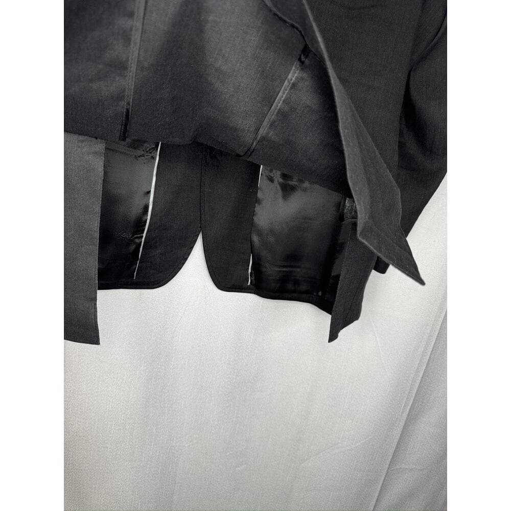 438. INC International Concepts Charcoal Linen Blend Blazer Sport Coat Size L - Thumbnail 7