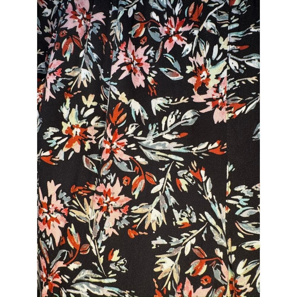 428. Jessica Simpson Floral Pull-On Pants Size L NWT - Thumbnail 7