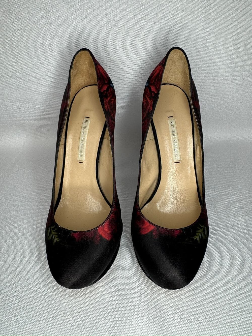 441. Nicholas Kirkwood Floral Platform Pumps Size 6.5/36.5 Made in Italy - Thumbnail 12