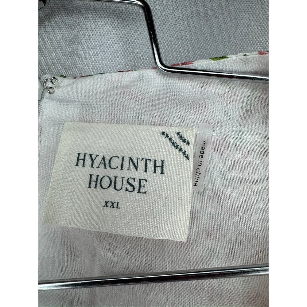 379. Hyacinth House Floral Puff Sleeve Shift Dress XXL NWT - Thumbnail 2