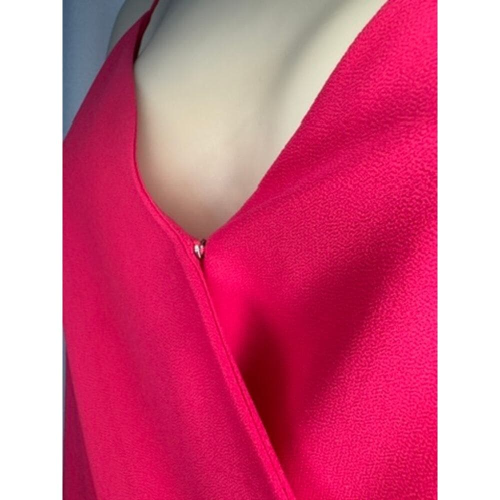423. The Impeccable Pig Fuchsia Surplice Cross Back Tank Top Size S NWT - Thumbnail 5