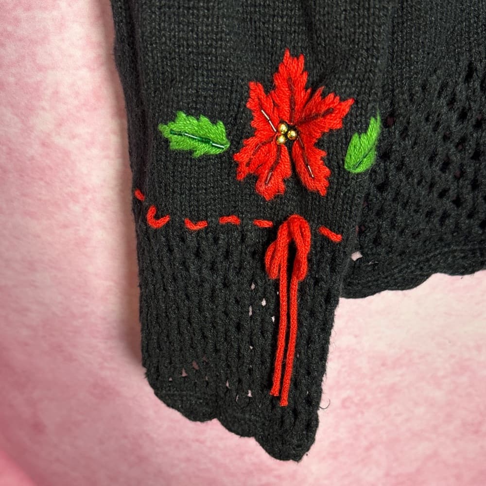 276. Designers Originals Studio Joy embroidered cardigan L - Thumbnail 4