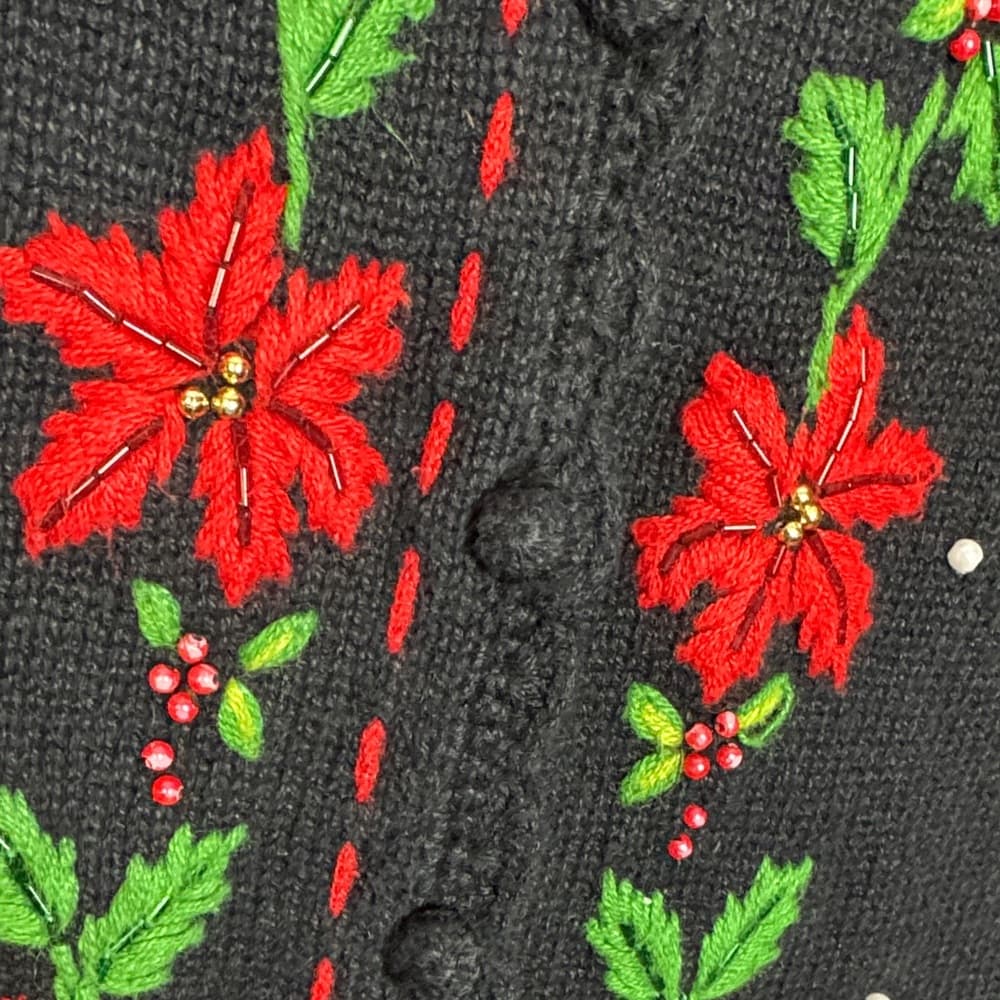 276. Designers Originals Studio Joy embroidered cardigan L - Thumbnail 5