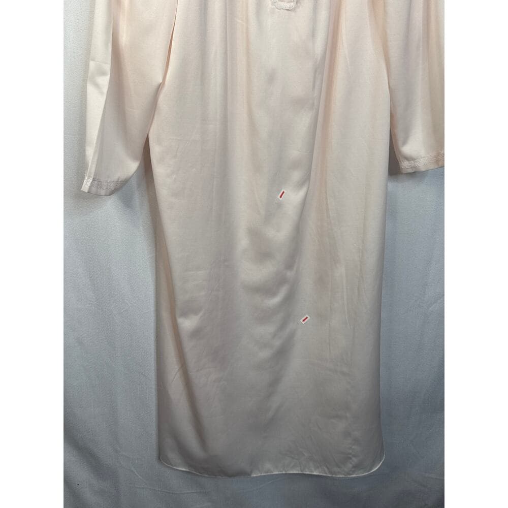 353. Delicates Embroidered Lace Trim Nightgown Sleep Dress Large - Thumbnail 7