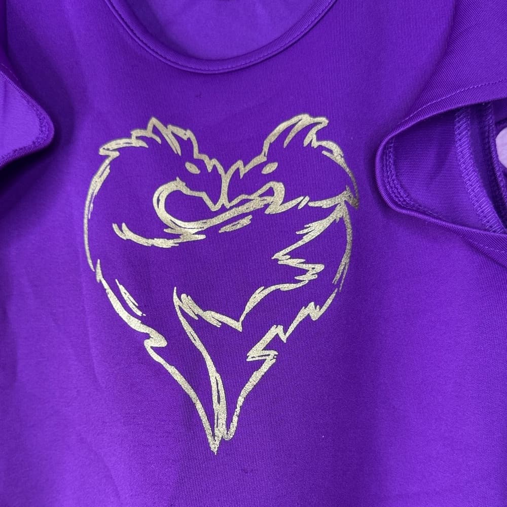 110. Disney D-Signed Purple Layered Dress Girls S EUC - Thumbnail 5