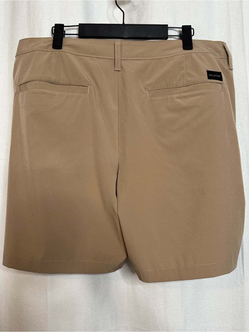 345. Hollister California Khaki Performance Stretch Shorts Size 34 - Thumbnail 3