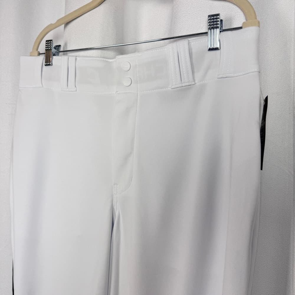 322. Champro Men's White Open Bottom Baseball Pants - Thumbnail 3