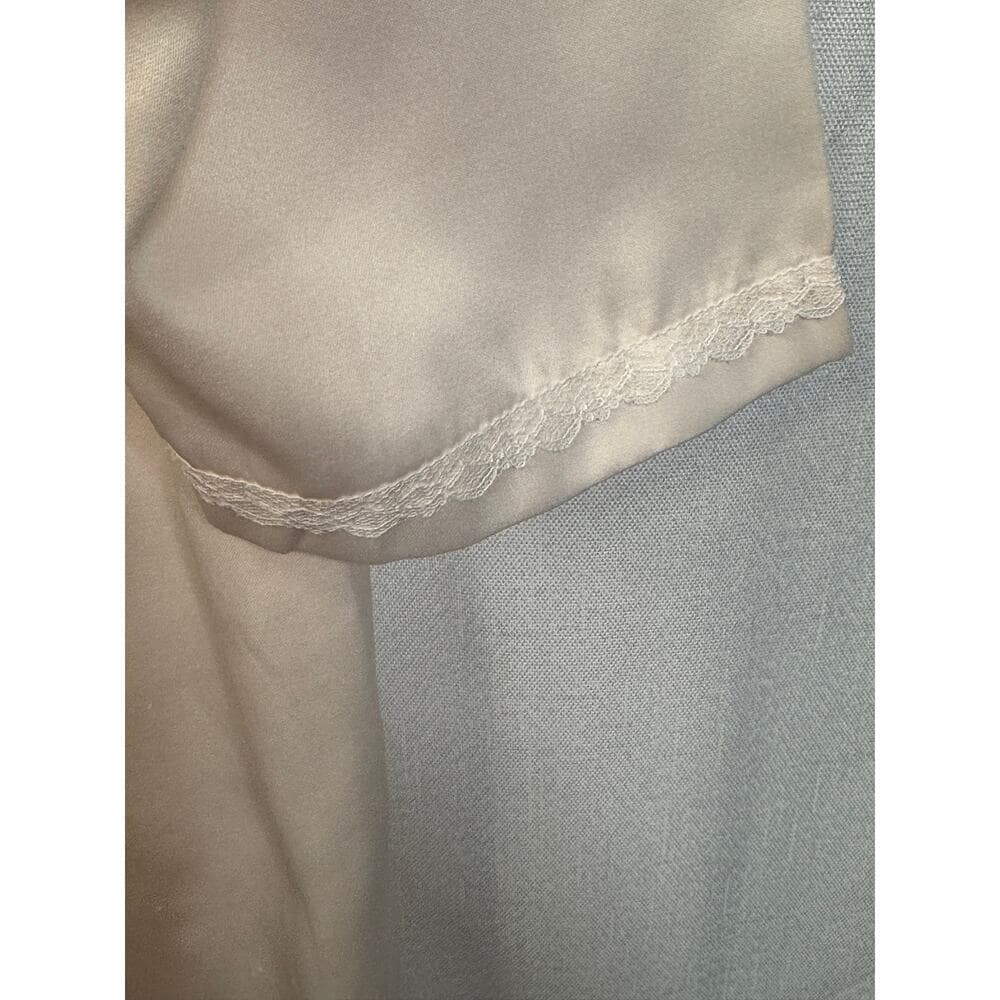 353. Delicates Embroidered Lace Trim Nightgown Sleep Dress Large - Thumbnail 4