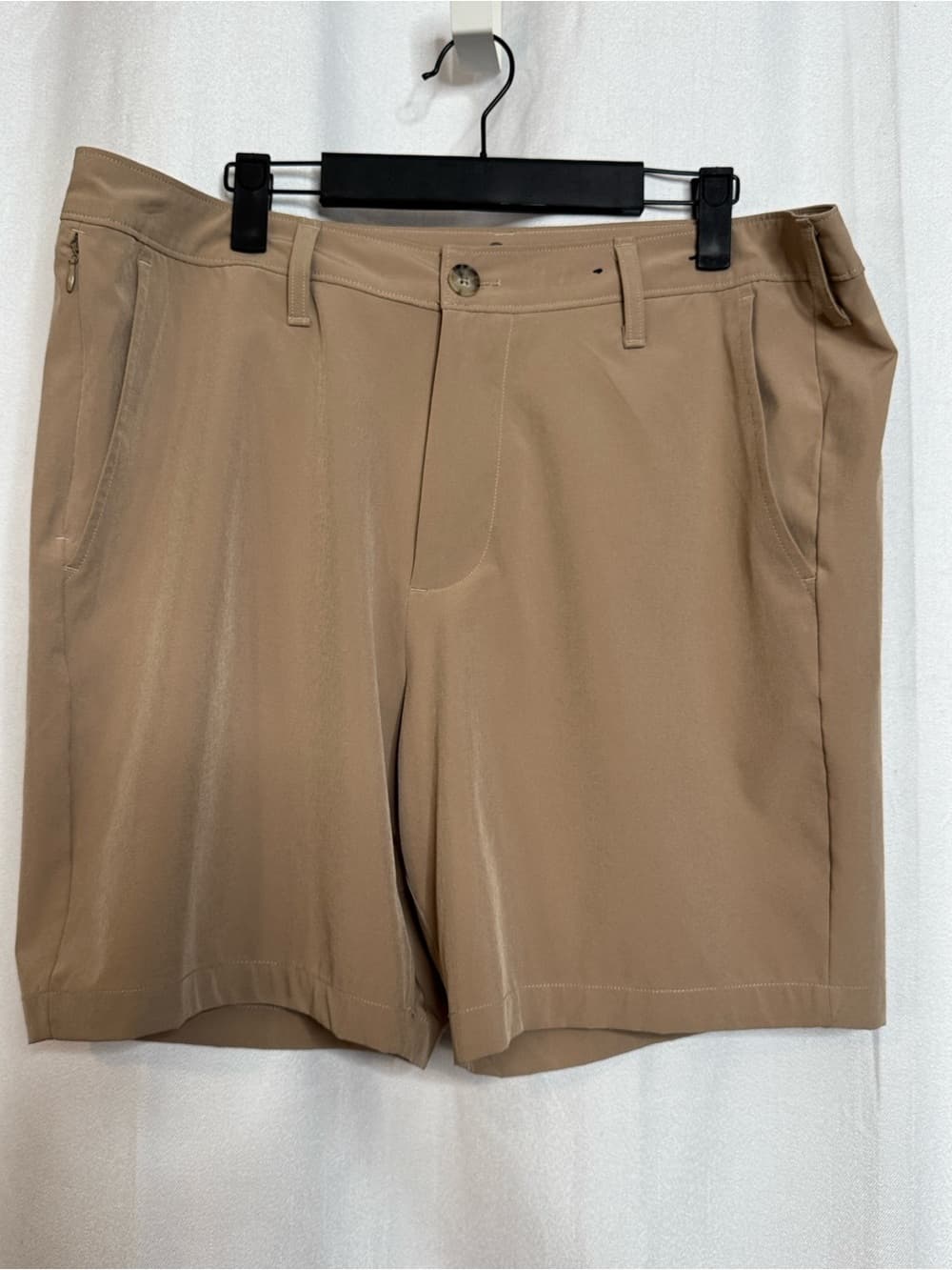 345. Hollister California Khaki Performance Stretch Shorts Size 34 - Thumbnail 2