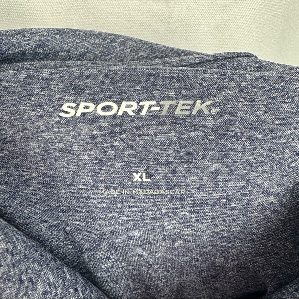 296. Sport-Tek Heathered Blue Performance Polo Shirt XL