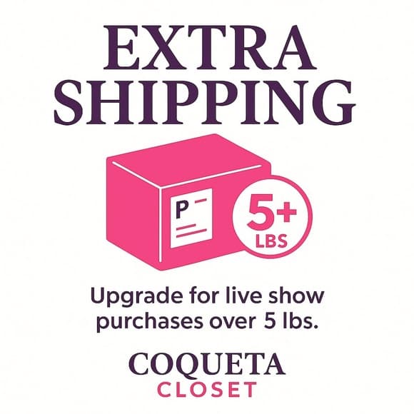 Extra Shipping Label – Over 5 lbs (Live Show) - Thumbnail 2