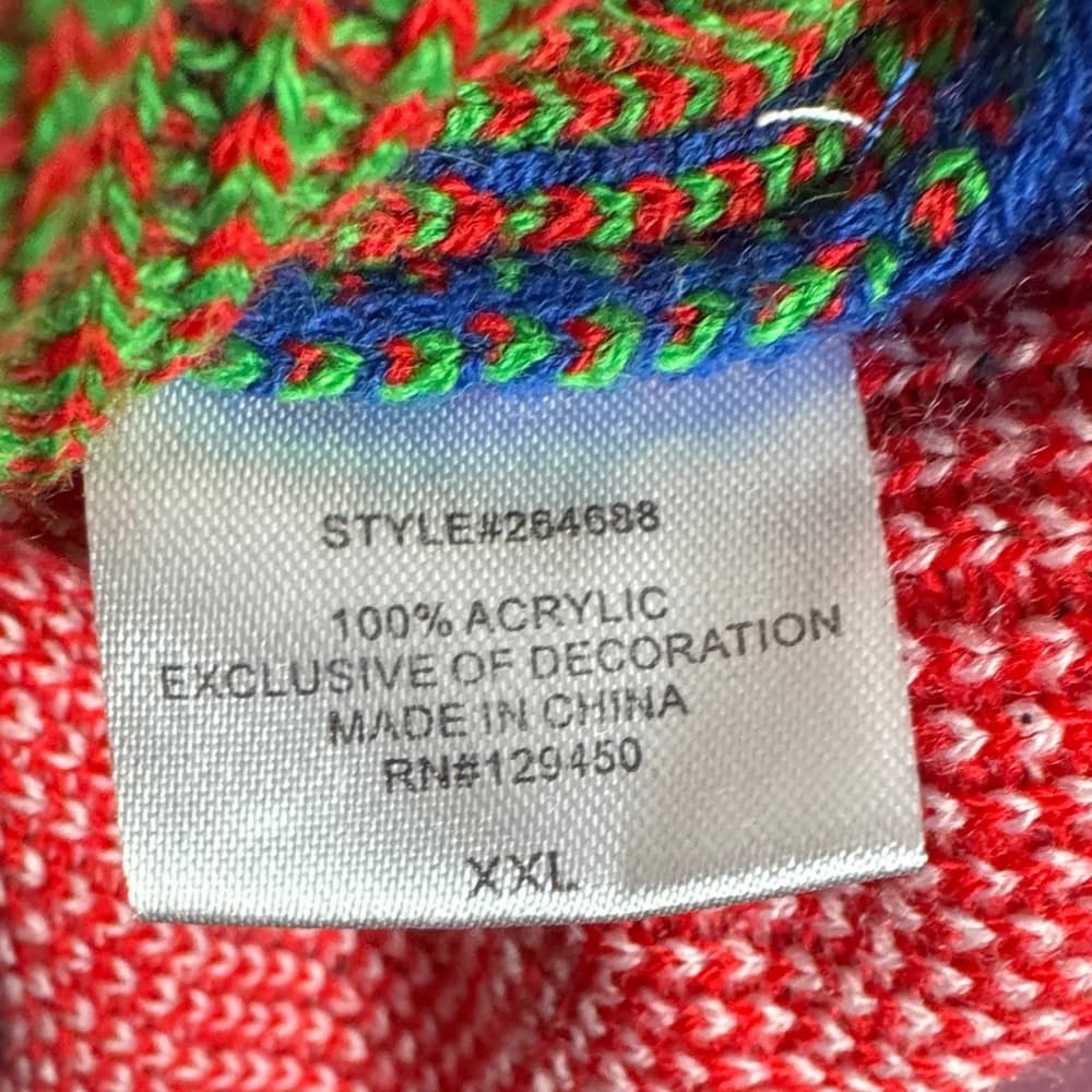 252. Rockin’ Around Frothy the Snowman Christmas Sweater XXL - Thumbnail 5