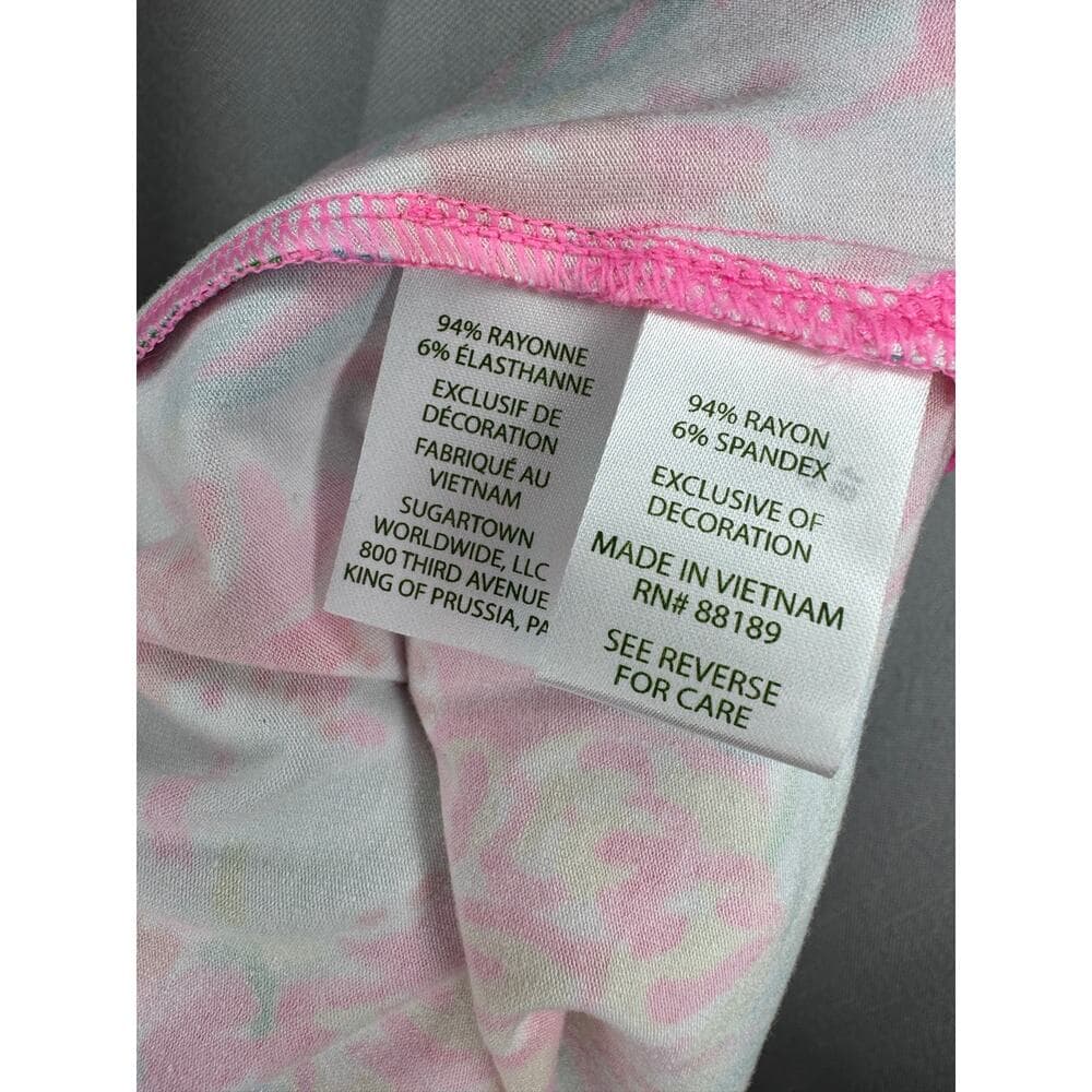 360. Lilly Pulitzer Pink Tropical Print Maxi Skirt Size Small - Thumbnail 6