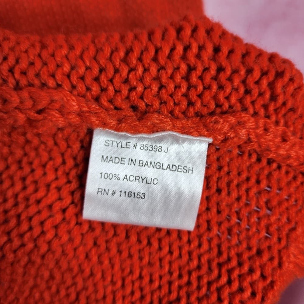 178. Poof Excellence Women’s Cable Knit Sweater Dress Size Small - Thumbnail 5