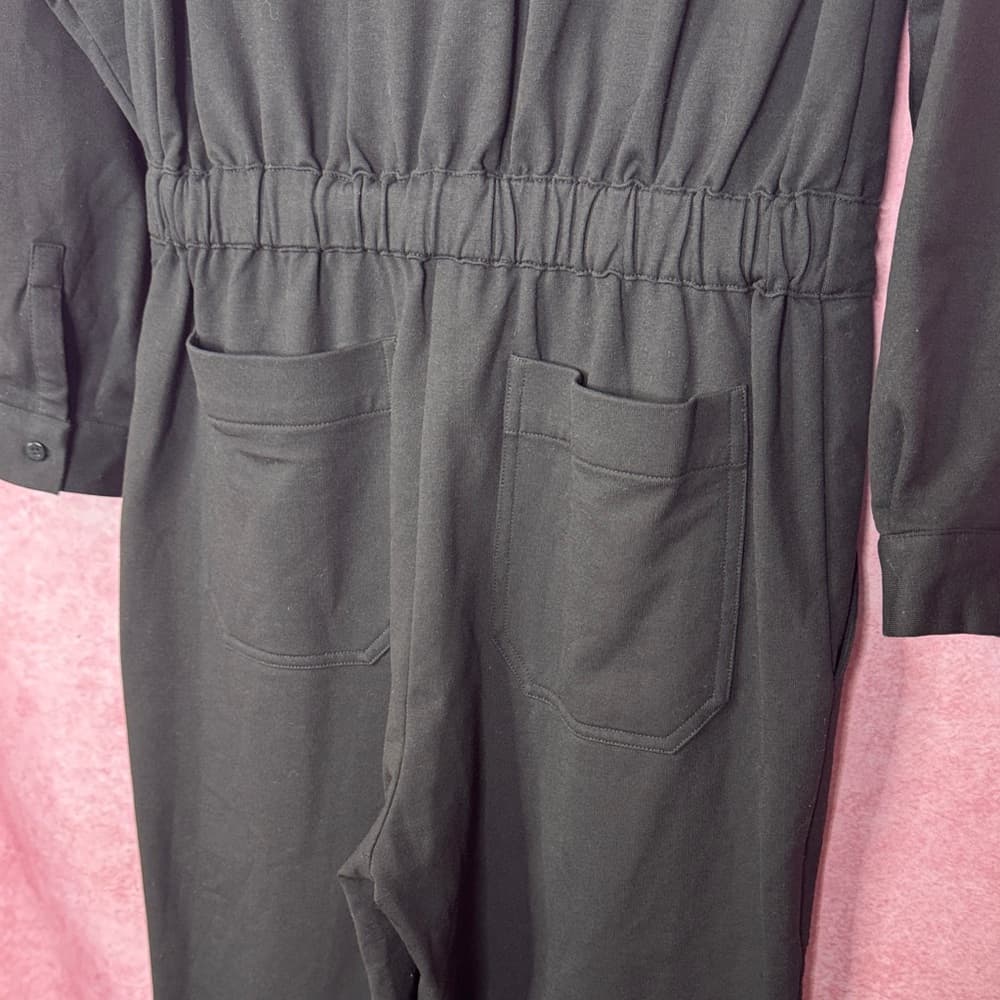 246. ByEtcetera Black Belted Utility Jumpsuit Size 6 - Thumbnail 5