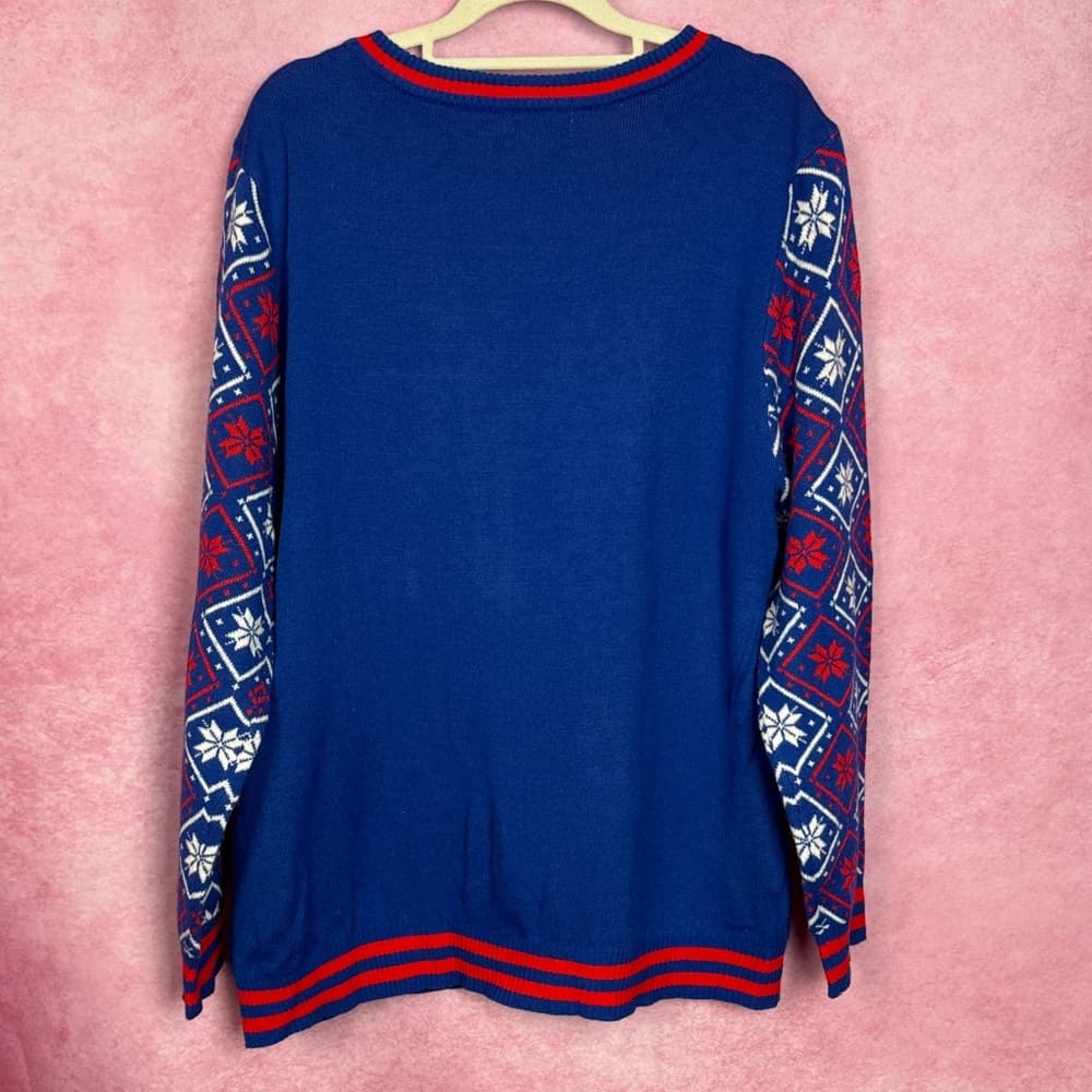 252. Rockin’ Around Frothy the Snowman Christmas Sweater XXL - Thumbnail 4