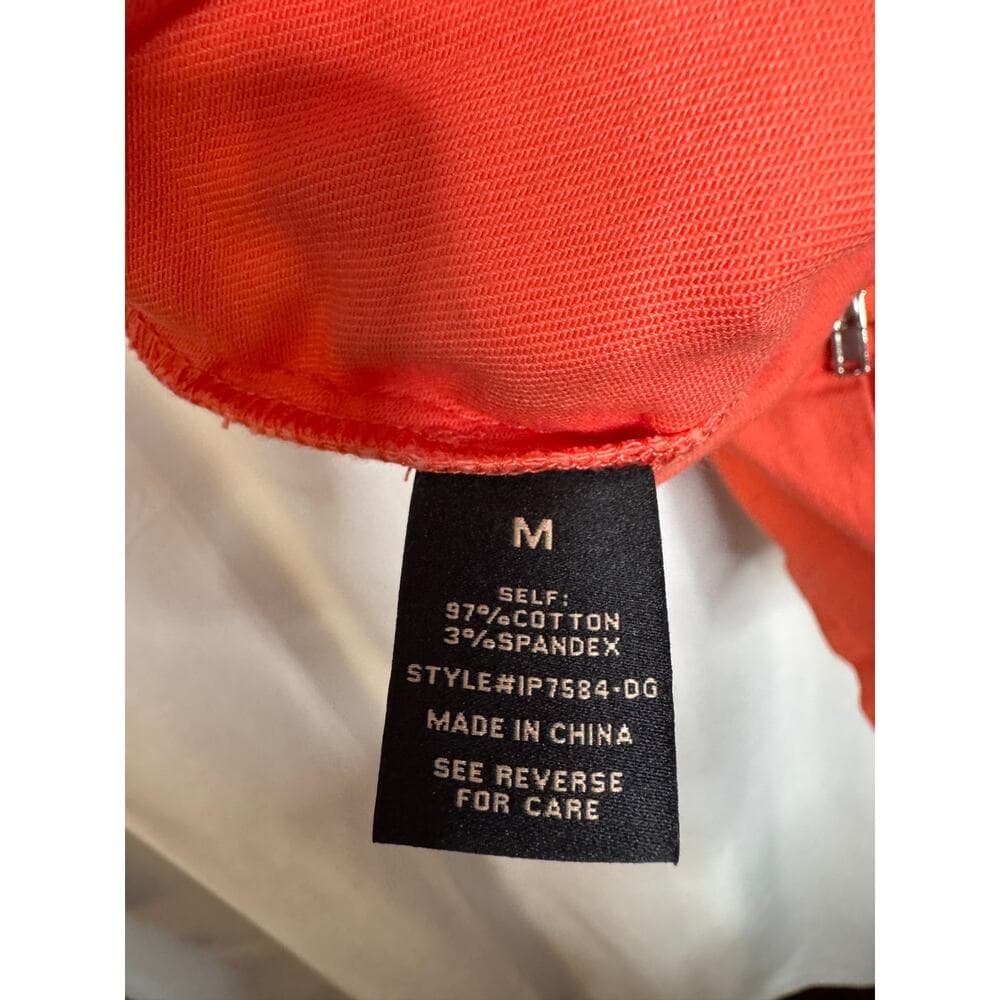 350. Flying Tomato Coral Ruffle Sleeve Romper Medium - Thumbnail 5