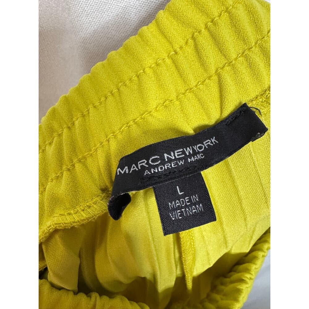 349. Lime Green Ribbed 3 Piece Set Top XL Vest L Pants L - Thumbnail 6