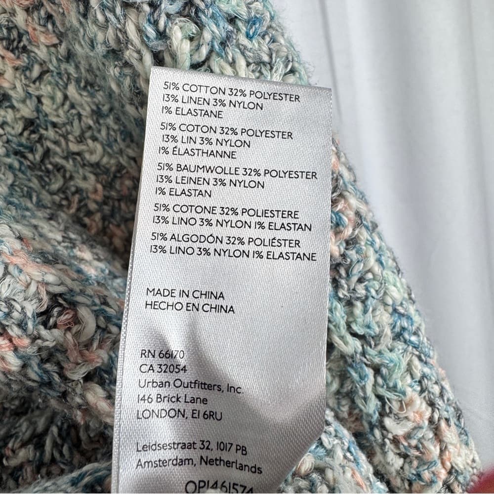 309. NWT Pilcro Textured Knit Tunic Sweater Top 3X - Thumbnail 9