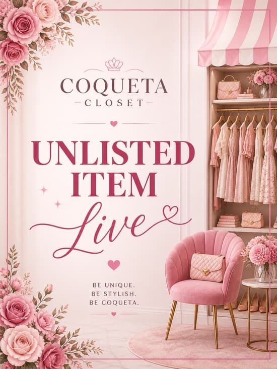 Coqueta Closet Live ✨ UNLISTED ITEM 🛍️ No Cancelations/No Returns please. - Thumbnail 2