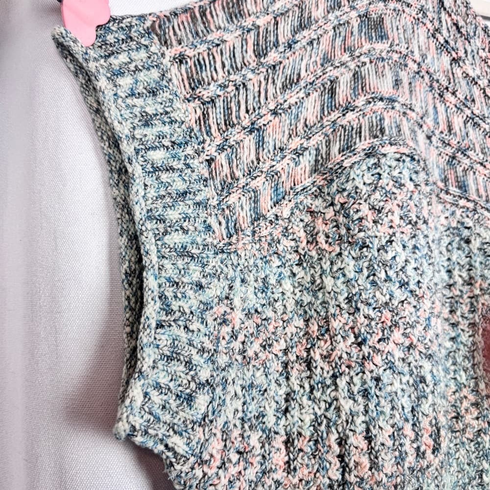 309. NWT Pilcro Textured Knit Tunic Sweater Top 3X - Thumbnail 5