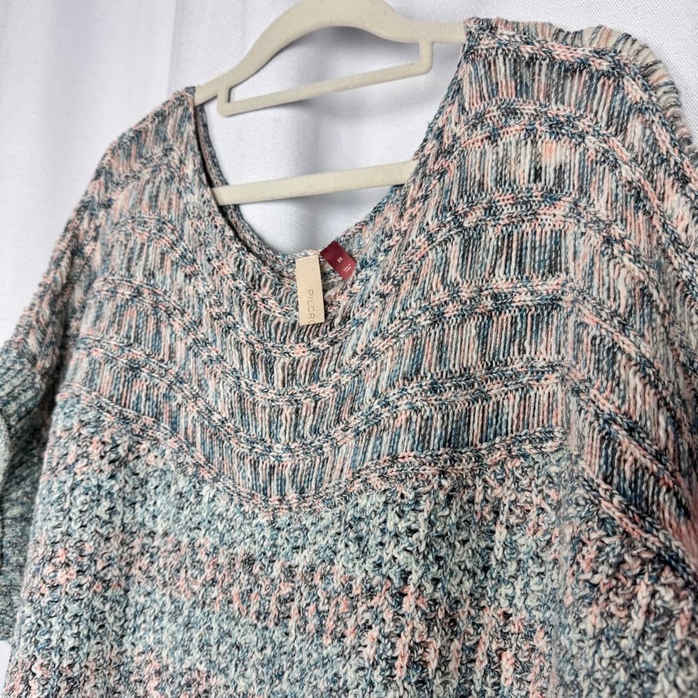 309. NWT Pilcro Textured Knit Tunic Sweater Top 3X - Thumbnail 3