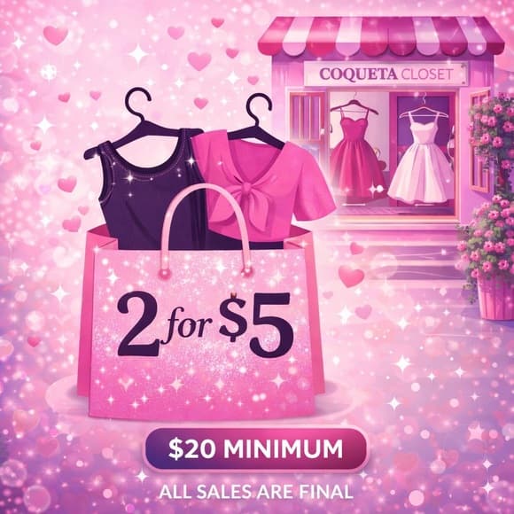 ✨ Coqueta Closet | 2 for $5 Live Show | $20 Minimum ✨ - Thumbnail 2