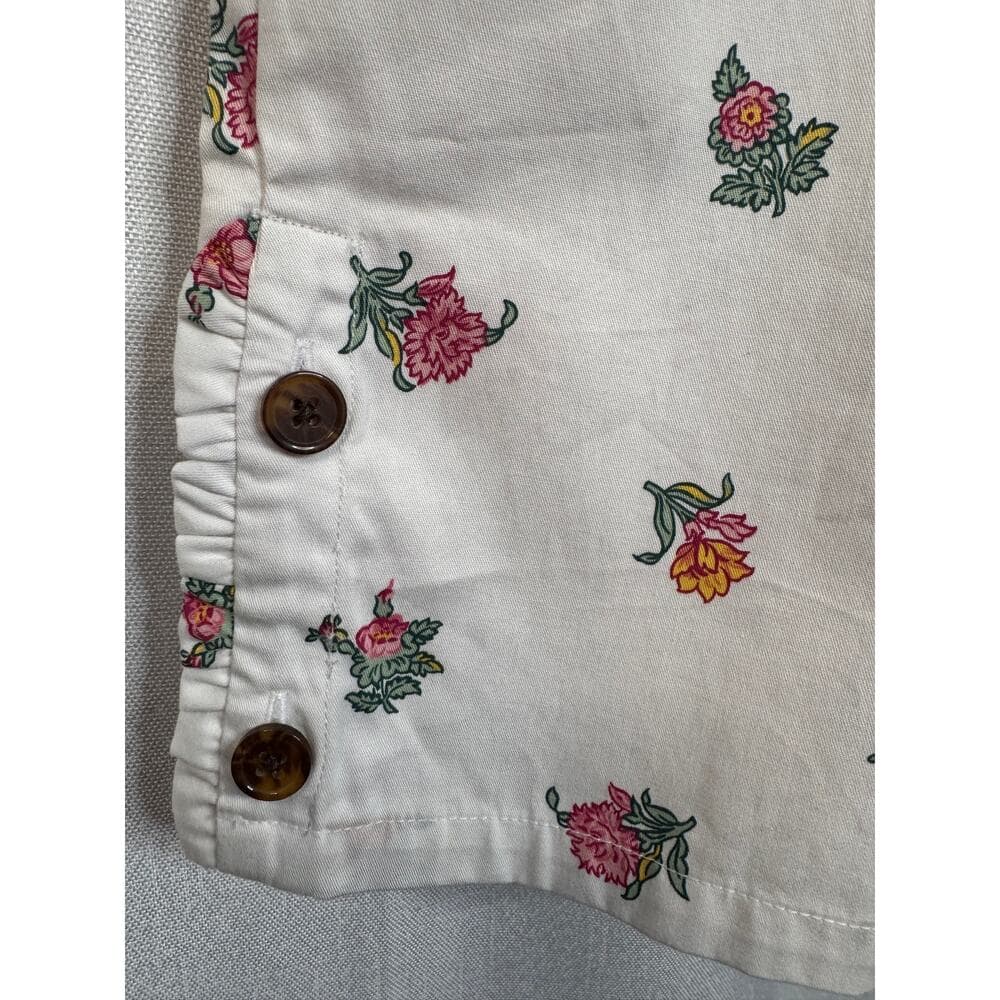359. Janie and Jack NWT Floral Wide Leg Jumpsuit Girls Size 4 - Thumbnail 6