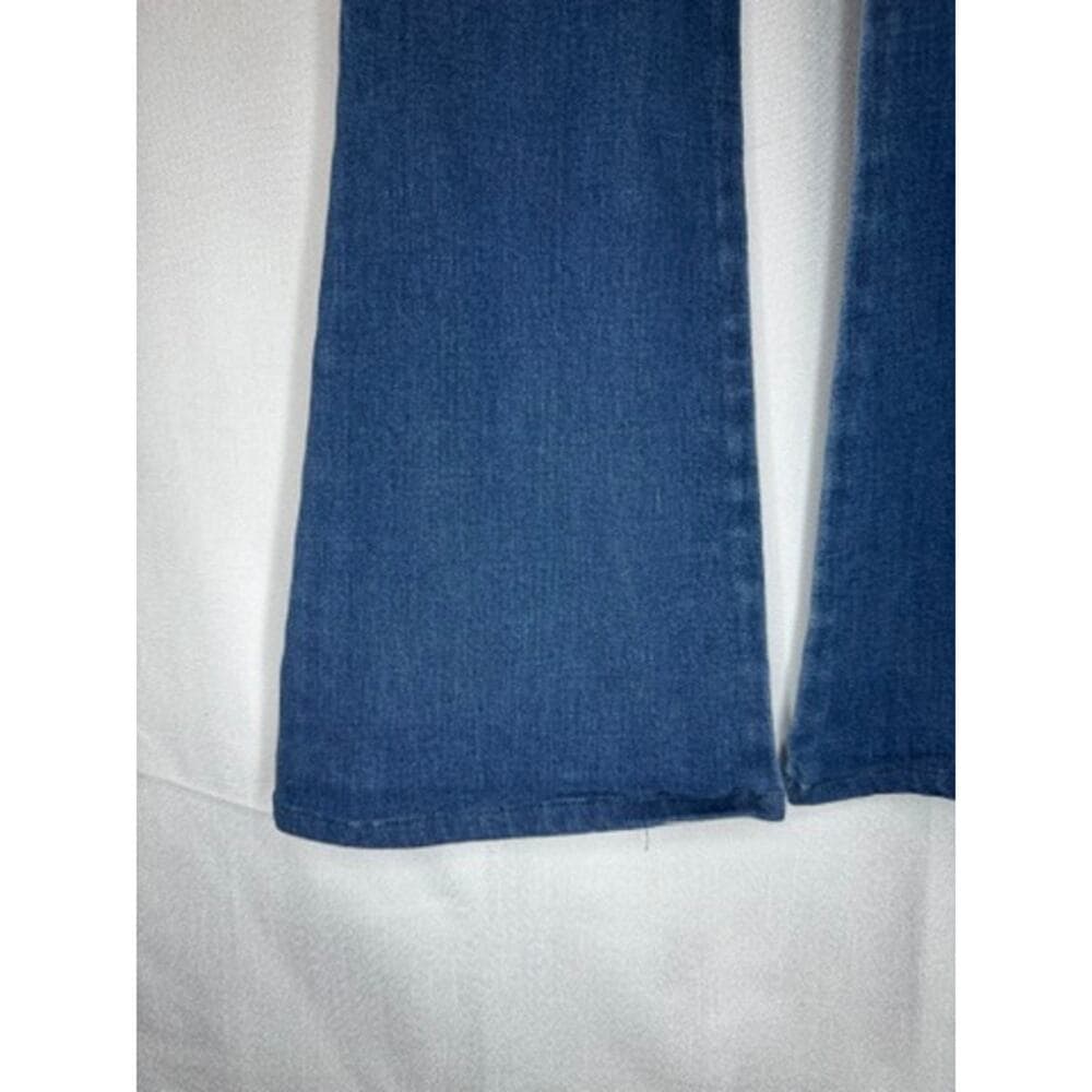 369. Second Skin Overalls Denim Zip Front Short Sleeve Jumpsuit XS - Thumbnail 7