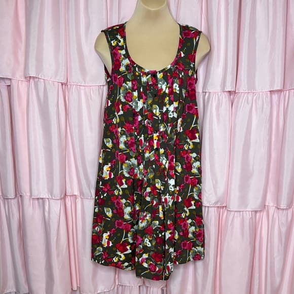 89. RACHEL Rachel Roy Multicolor Floral Dress Extra Small - Thumbnail 7