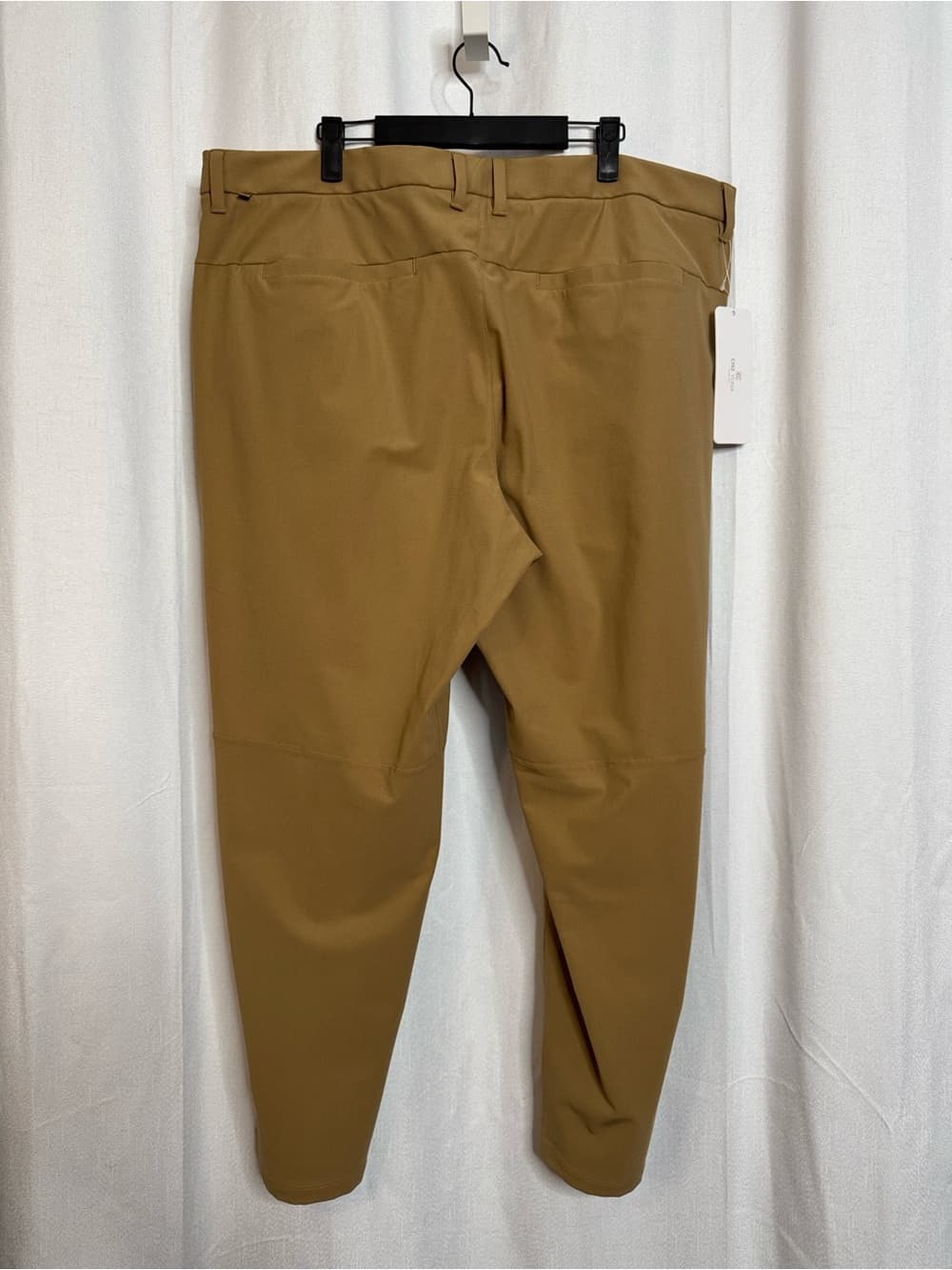 342. CRZ Yoga NWT Khaki Sand 40W 30L Stretch Golf Pants - Thumbnail 3