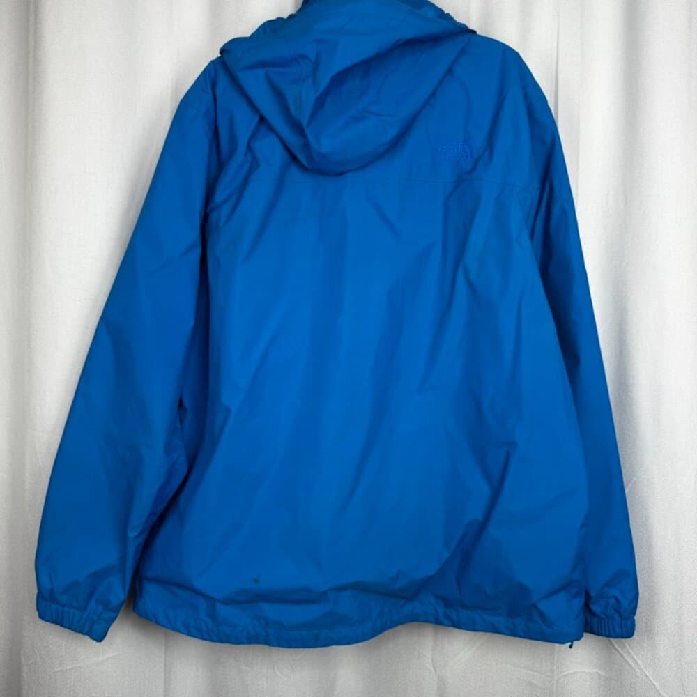 339. The North Face Men’s Blue Hooded Rain Jacket Windbreaker GUC XL - Thumbnail 2