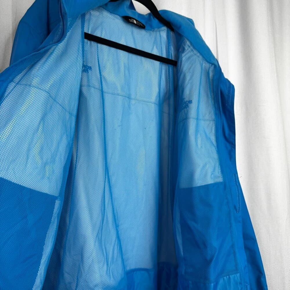 339. The North Face Men’s Blue Hooded Rain Jacket Windbreaker GUC XL - Thumbnail 7