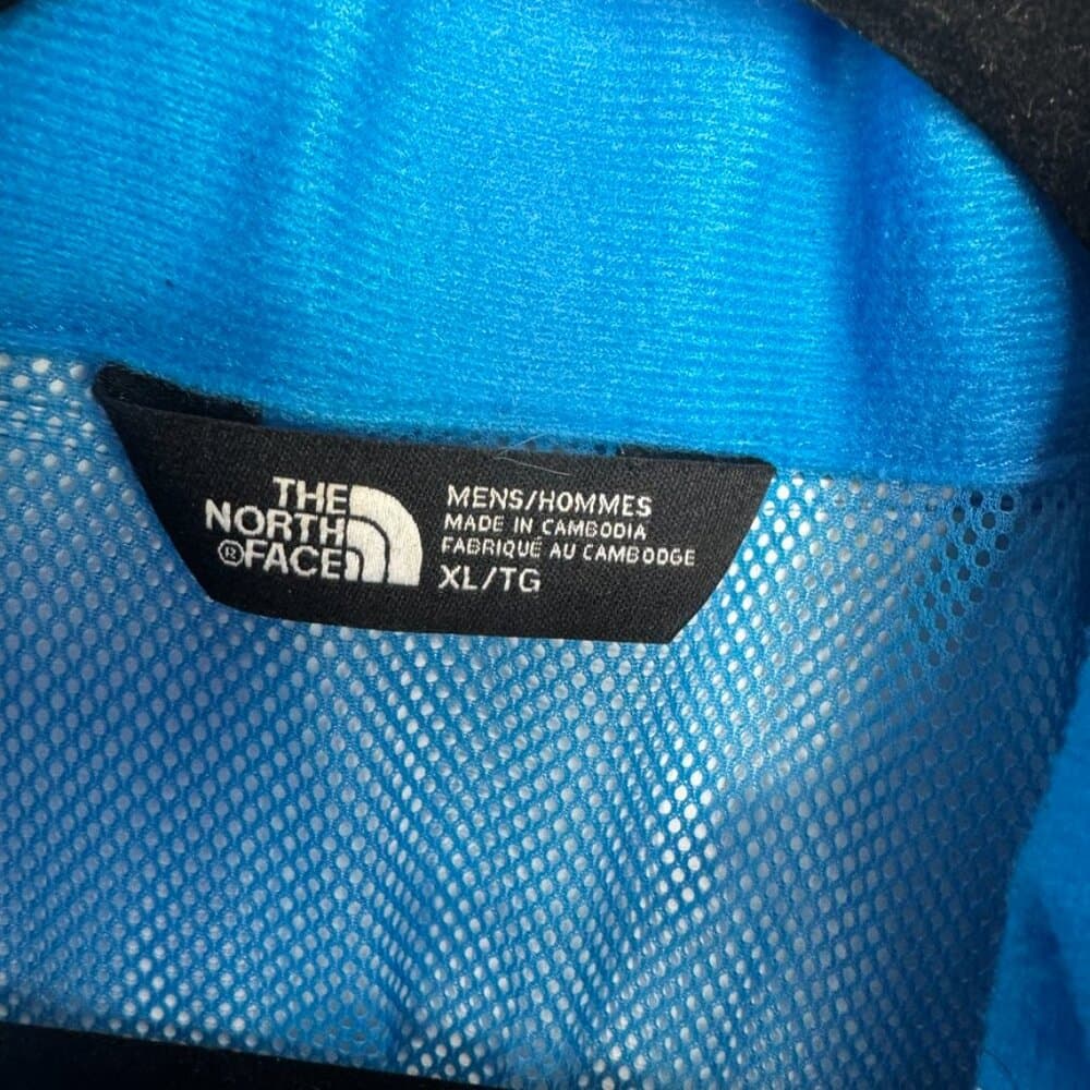 339. The North Face Men’s Blue Hooded Rain Jacket Windbreaker GUC XL - Thumbnail 3