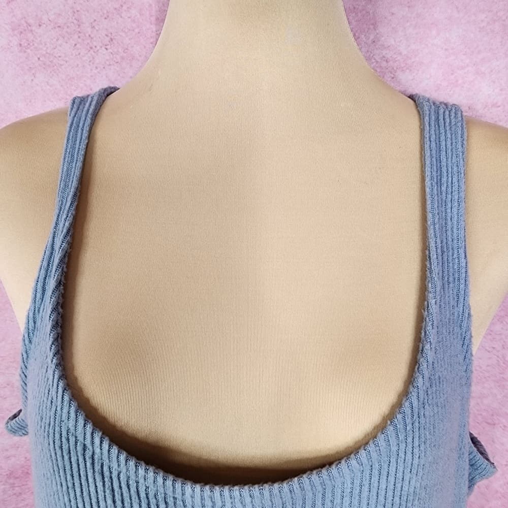 200. Universal Thread Blue Ribbed Maxi Tank Dress Small NWT - Thumbnail 6