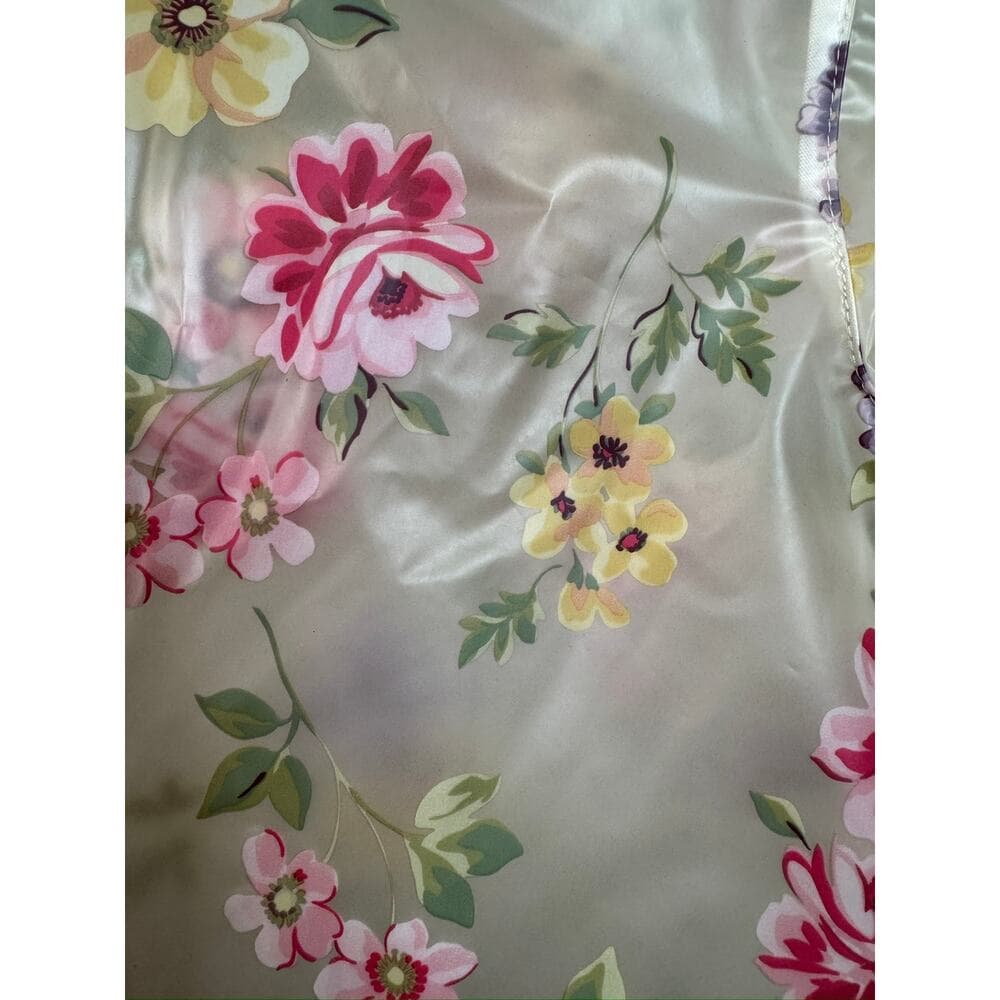 385. Tahari Floral Sheer Rain Jacket Size 4 Girls - Thumbnail 6