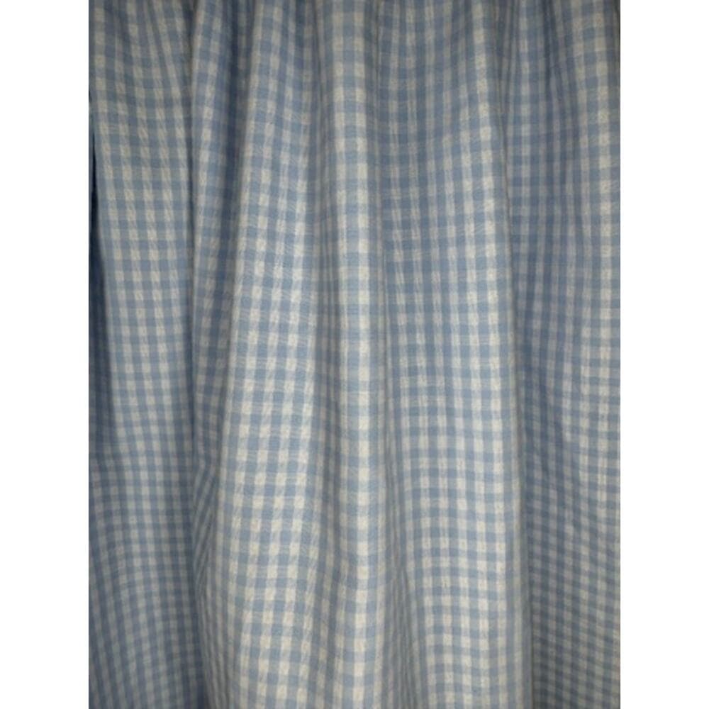 403. Sim & Sam Blue Gingham Sleeveless Fit & Flare Dress Size M - Thumbnail 7
