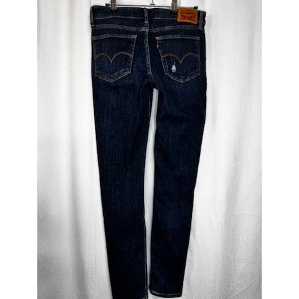 388. Levi's 711 Skinny Distressed Jeans Size 25