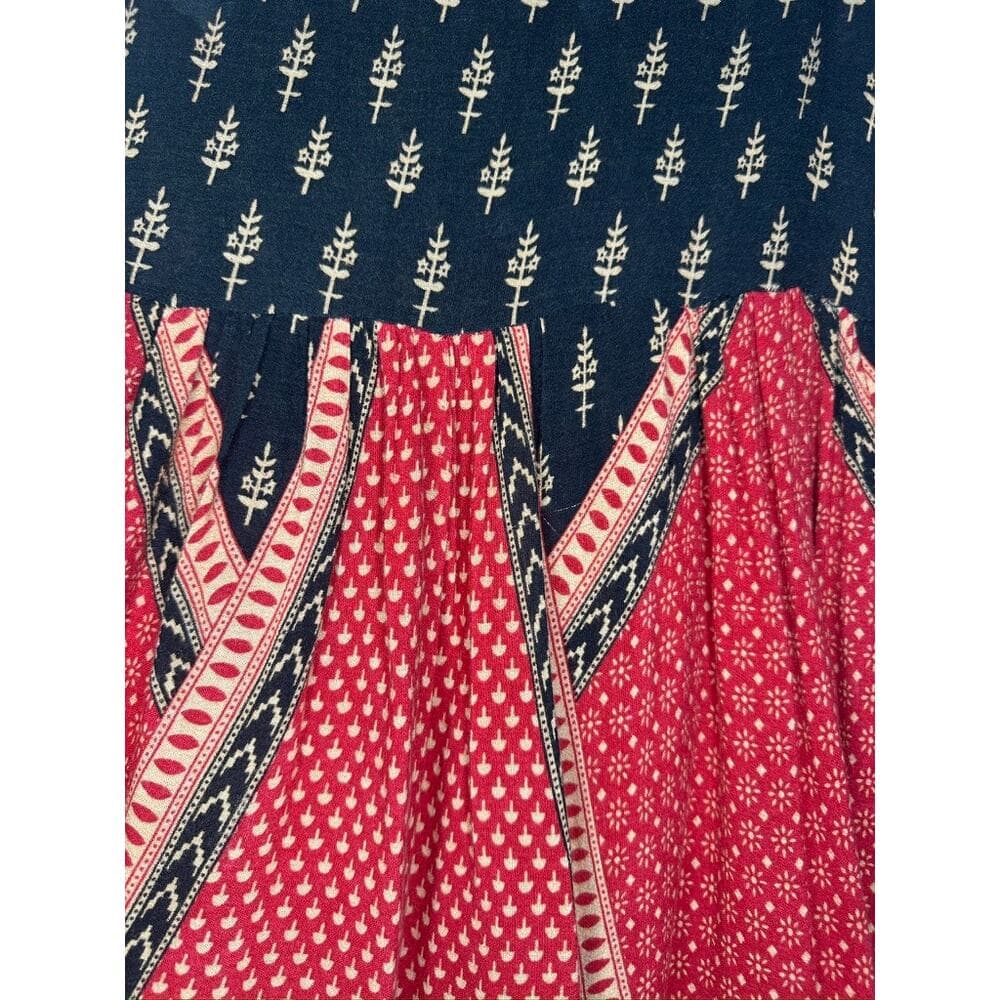 399. MinkPink Boho Print Sleeveless Fit & Flare Dress Size XS - Thumbnail 4