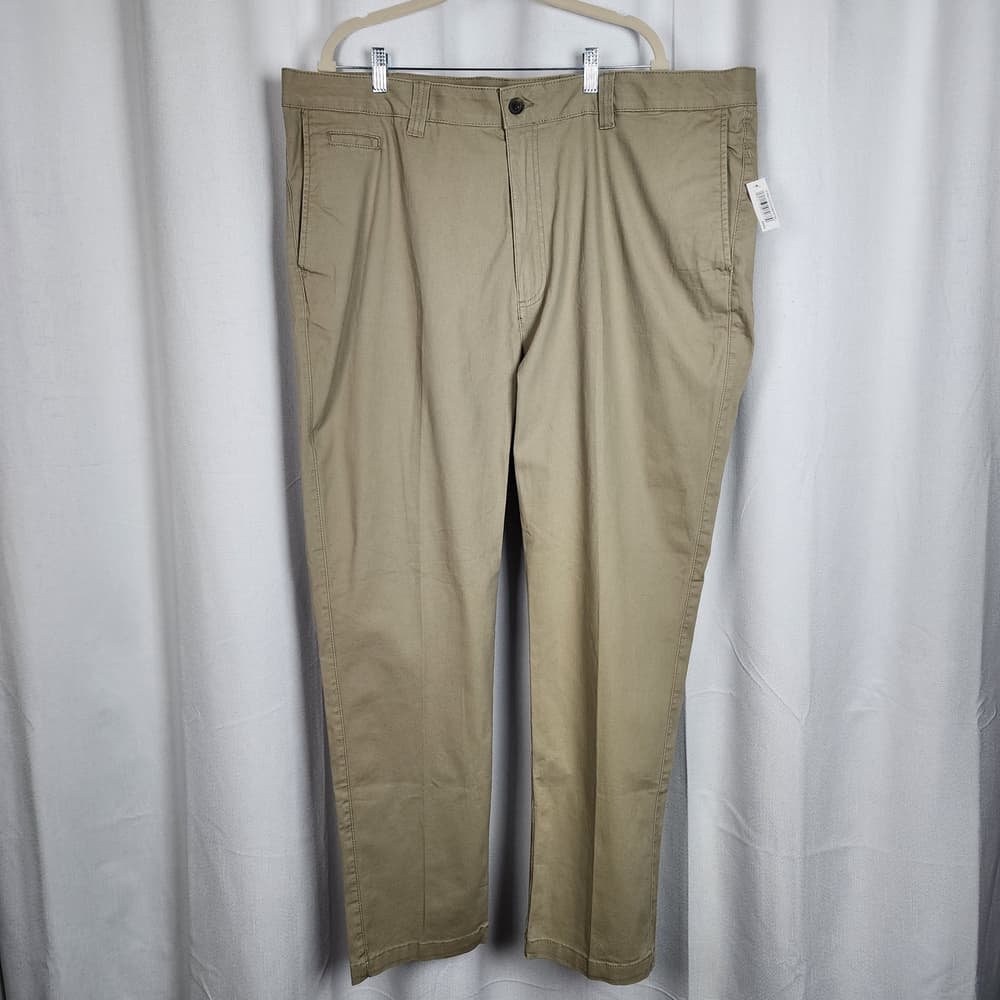 323. Amazon Essentials Men's Khaki Chinos - Thumbnail 6