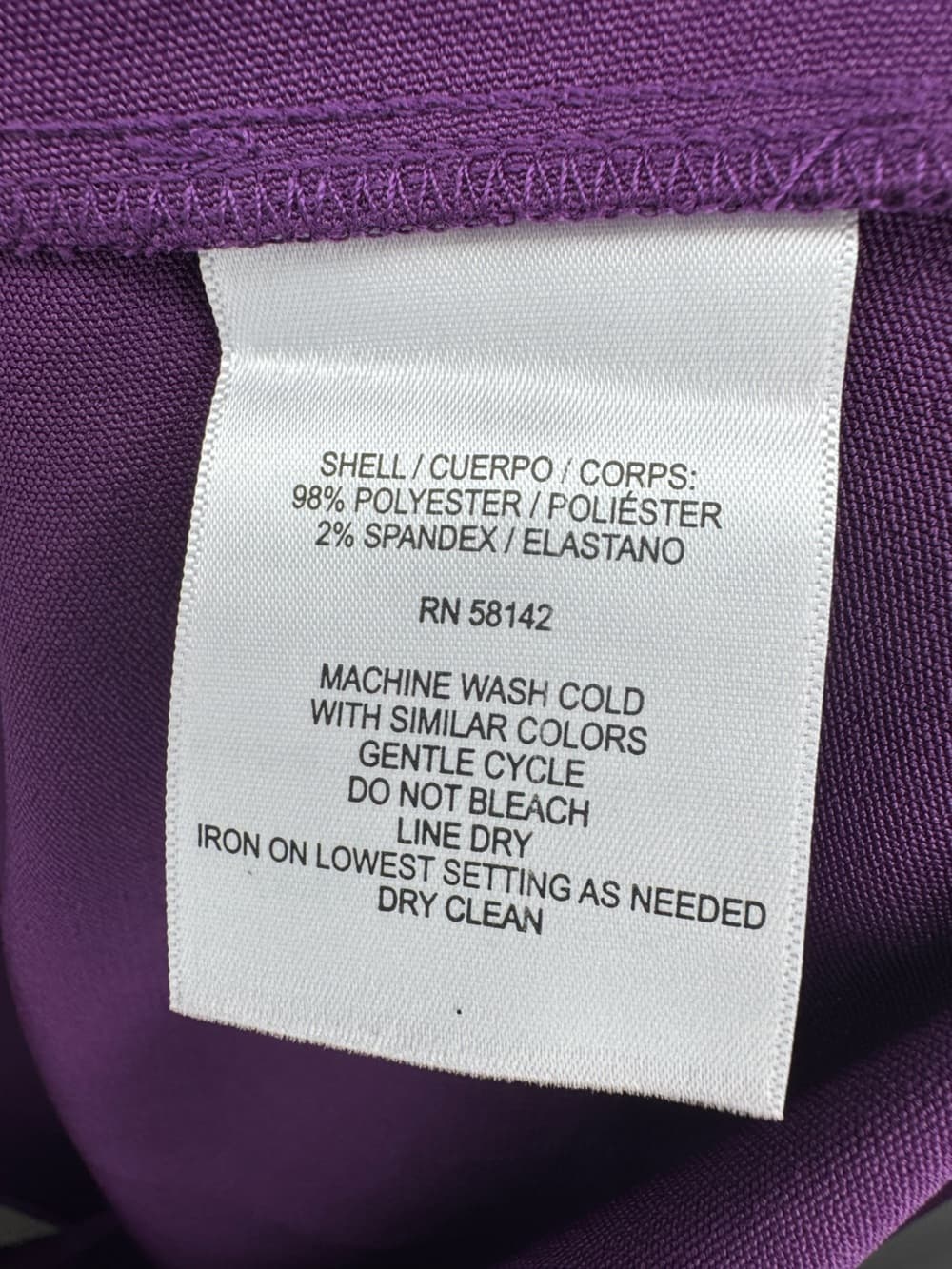 401. Maggy London Purple Tie Waist Short Sleeve Midi Dress Size 0 - Thumbnail 3