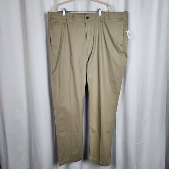 323. Amazon Essentials Men's Khaki Chinos - Thumbnail 7
